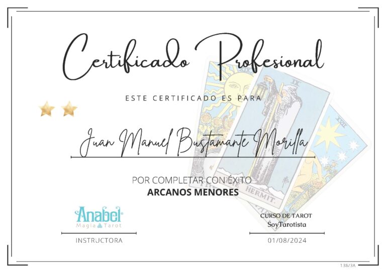 2024 08 01 certificado profesional arcanos menores